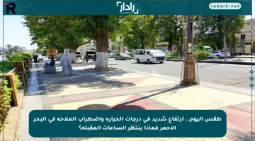 طقس اليوم.. ارتفاع شديد في درجات الحرارة واضطراب الملاحة في البحر الأحمر فماذا ينتظر الساعات المقبلة؟